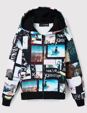 Hanorac Desigual, mix culori
