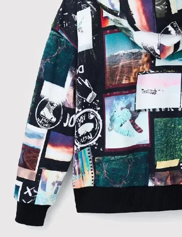 Hanorac Desigual, mix culori