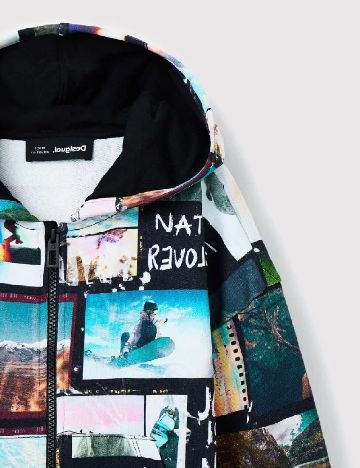 Hanorac Desigual, mix culori