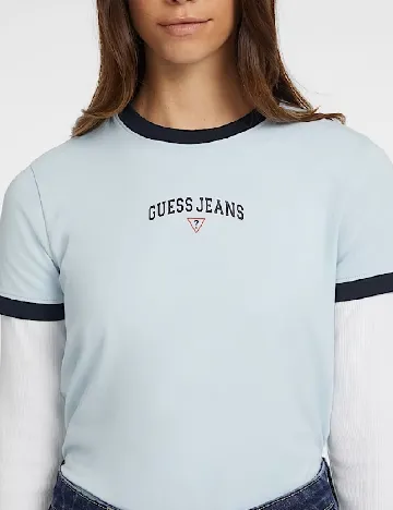 Tricou Guess, albastru