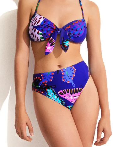 Sutien de baie Desigual, bleumarin