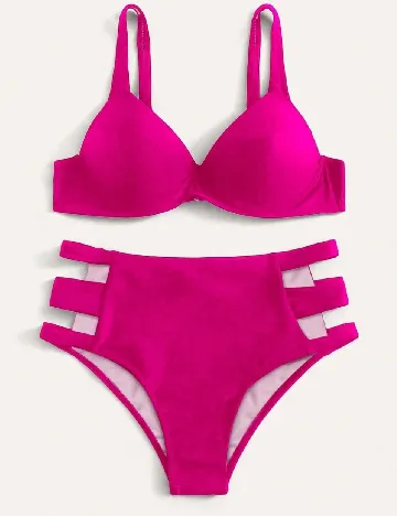 Costum de baie SHEIN, roz