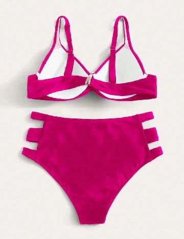 Costum de baie SHEIN, roz