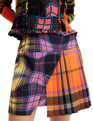 Fusta Desigual, mix culori