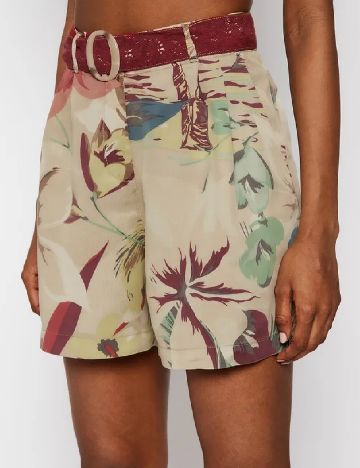Pantaloni scurti Desigual, maro