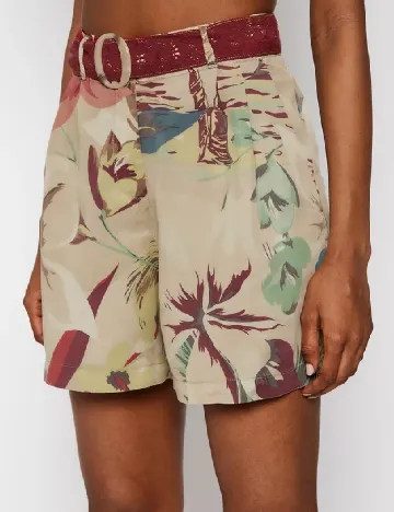 Pantaloni scurti Desigual, maro