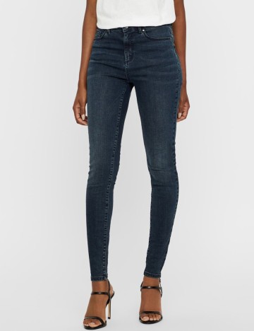 Blugi Vero Moda, bleumarin