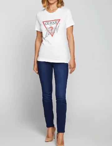 Tricou Guess, alb