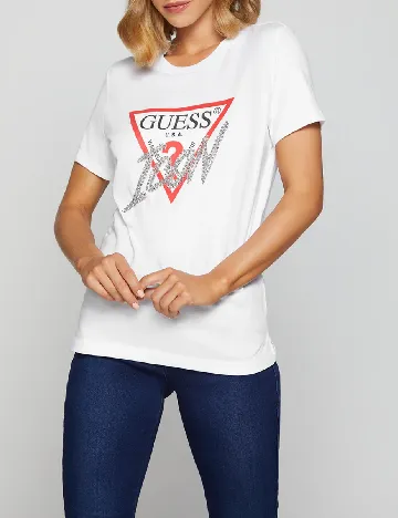 Tricou Guess, alb