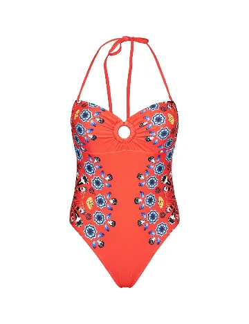 Costum de baie Desigual, rosu
