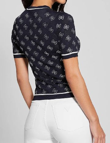 Bluza Guess, bleumarin