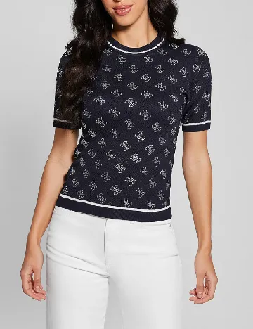 Bluza Guess, bleumarin