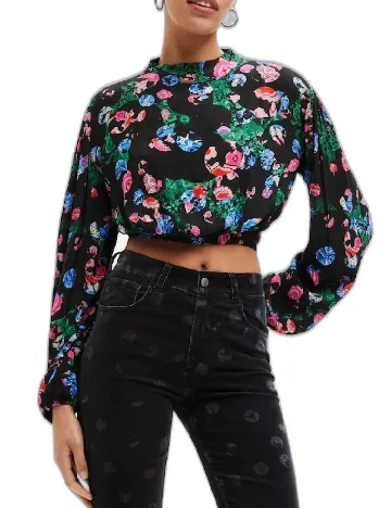 Top Desigual, negru