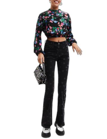 Top Desigual, negru