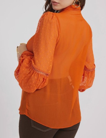 Bluza Guess, portocaliu