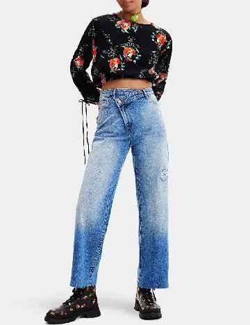 Top Desigual, negru