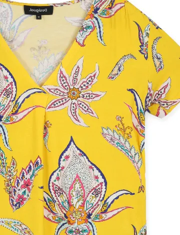 Bluza Desigual, galben