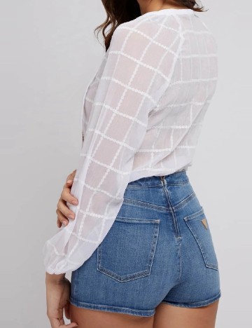 Bluza Guess, alb