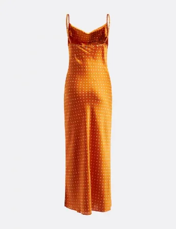 Rochie medie Guess, portocaliu