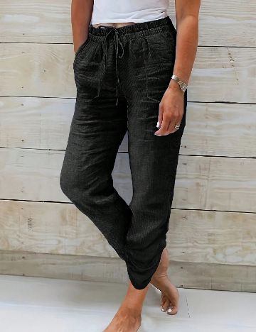 Pantaloni SHEIN, negru