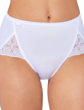 Set chiloti 2 perechi Sloggi by Triumph, alb