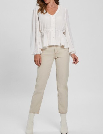 Bluza Guess, ecru