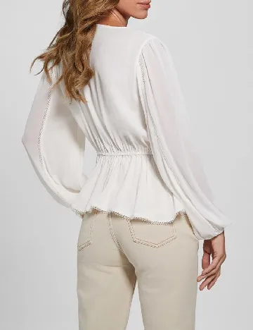 Bluza Guess, ecru