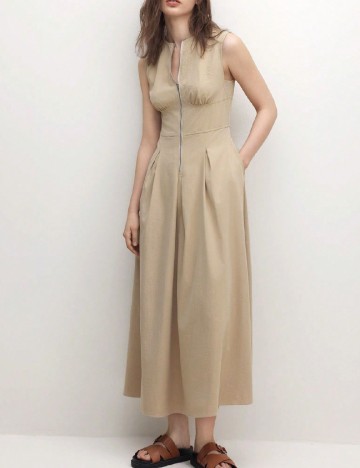 Rochie lunga SHEIN, bej