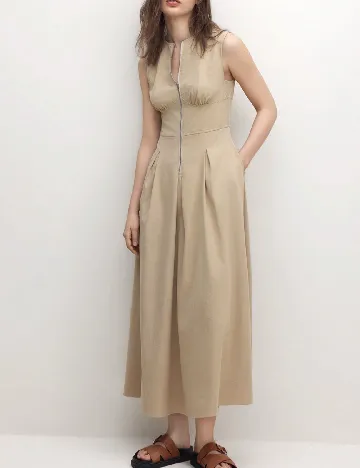 Rochie lunga SHEIN, bej