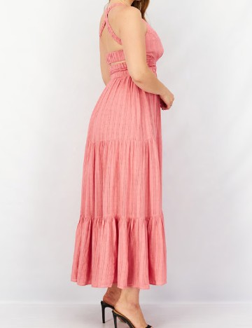 Rochie lunga Guess, roz