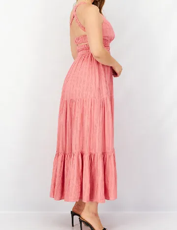 Rochie lunga Guess, roz