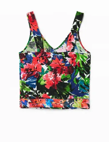 Bluza Desigual, mix culori