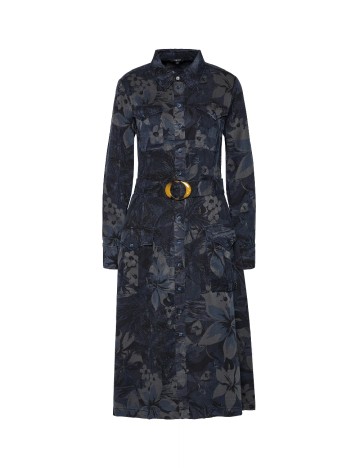 Rochie medie Desigual, bleumarin inchis