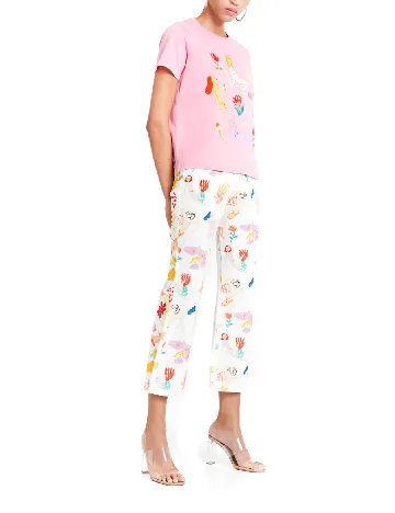Tricou Desigual, roz