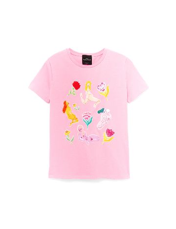 Tricou Desigual, roz