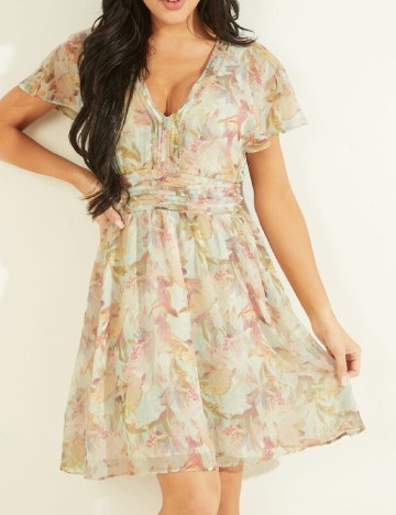 Rochie scurta Guess, mix culori