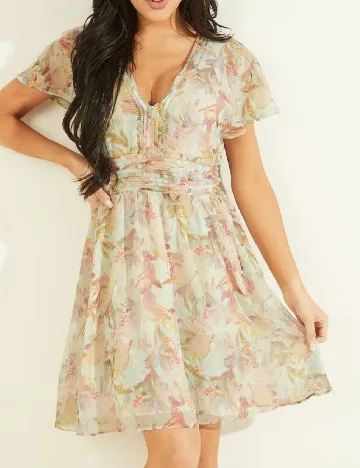 Rochie scurta Guess, mix culori