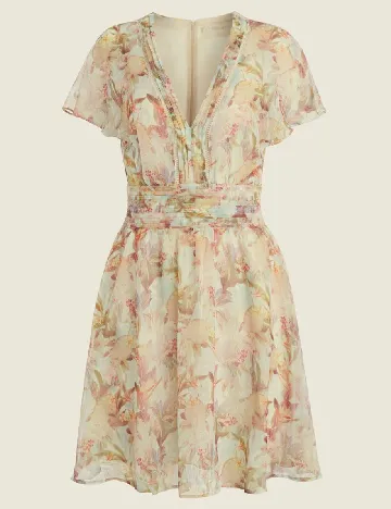 Rochie scurta Guess, mix culori