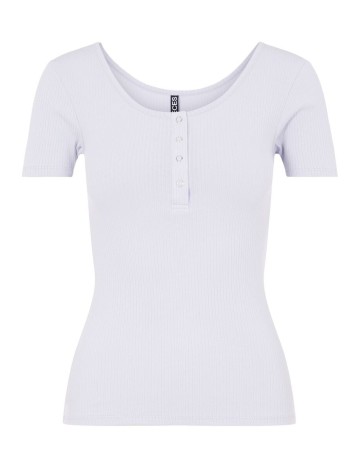 Tricou Pieces, alb, M