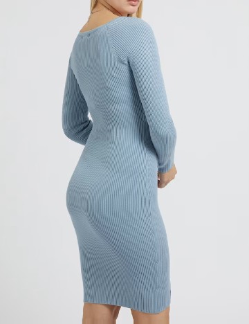 Rochie scurta Guess, albastru