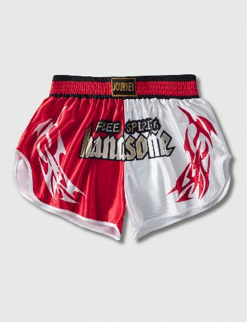 Pantaloni scurti Romwe, mix culori