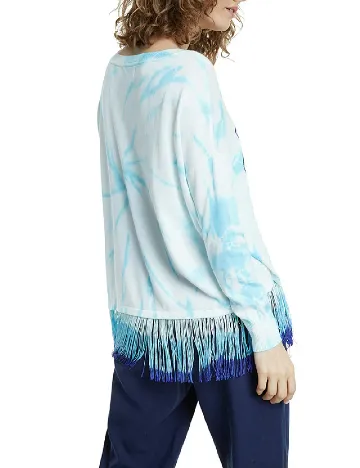 Bluza Oversize Desigual, bleu