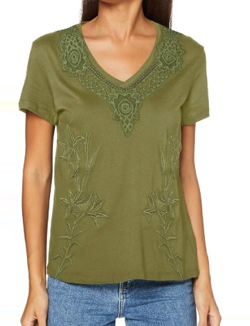 Tricou Desigual, verde