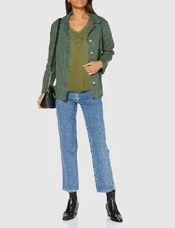Tricou Desigual, verde