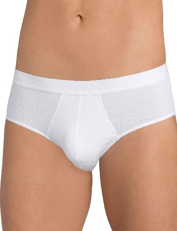 Set chiloti 2 perechi Sloggi by Triumph, alb