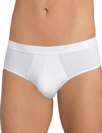Set chiloti 2 perechi Sloggi by Triumph, alb