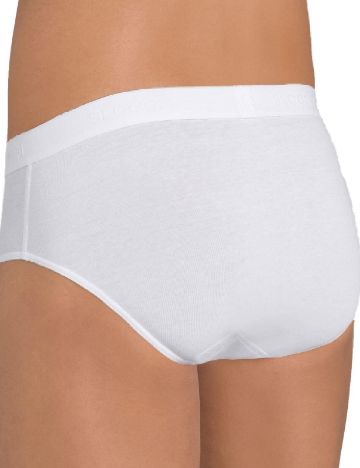 Set chiloti 2 perechi Sloggi by Triumph, alb