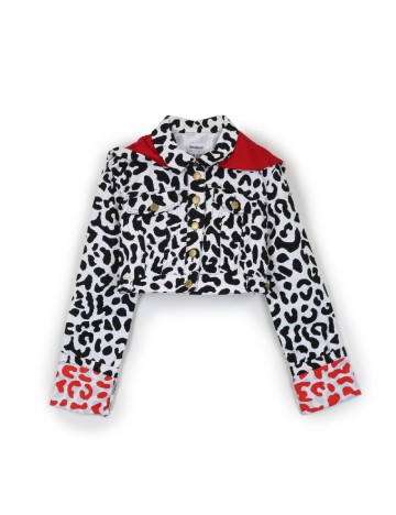 Jacheta Desigual, mix culori