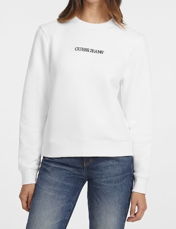 Bluza Guess, alb