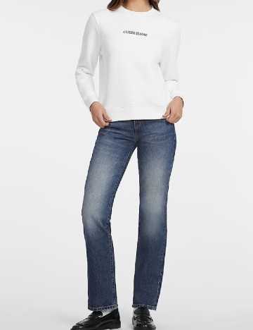 Bluza Guess, alb